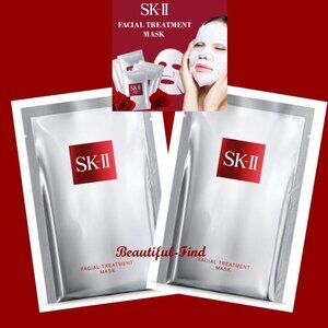 2 Pcs SK-II Facial Treatment Mask Skincare Pitera SK2 Japan NEW